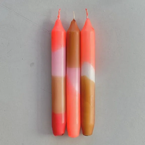 Bougies Fluo Papaya Sand